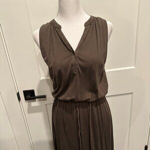 Garnet Hill Sleeveless Midi Dress Size XS